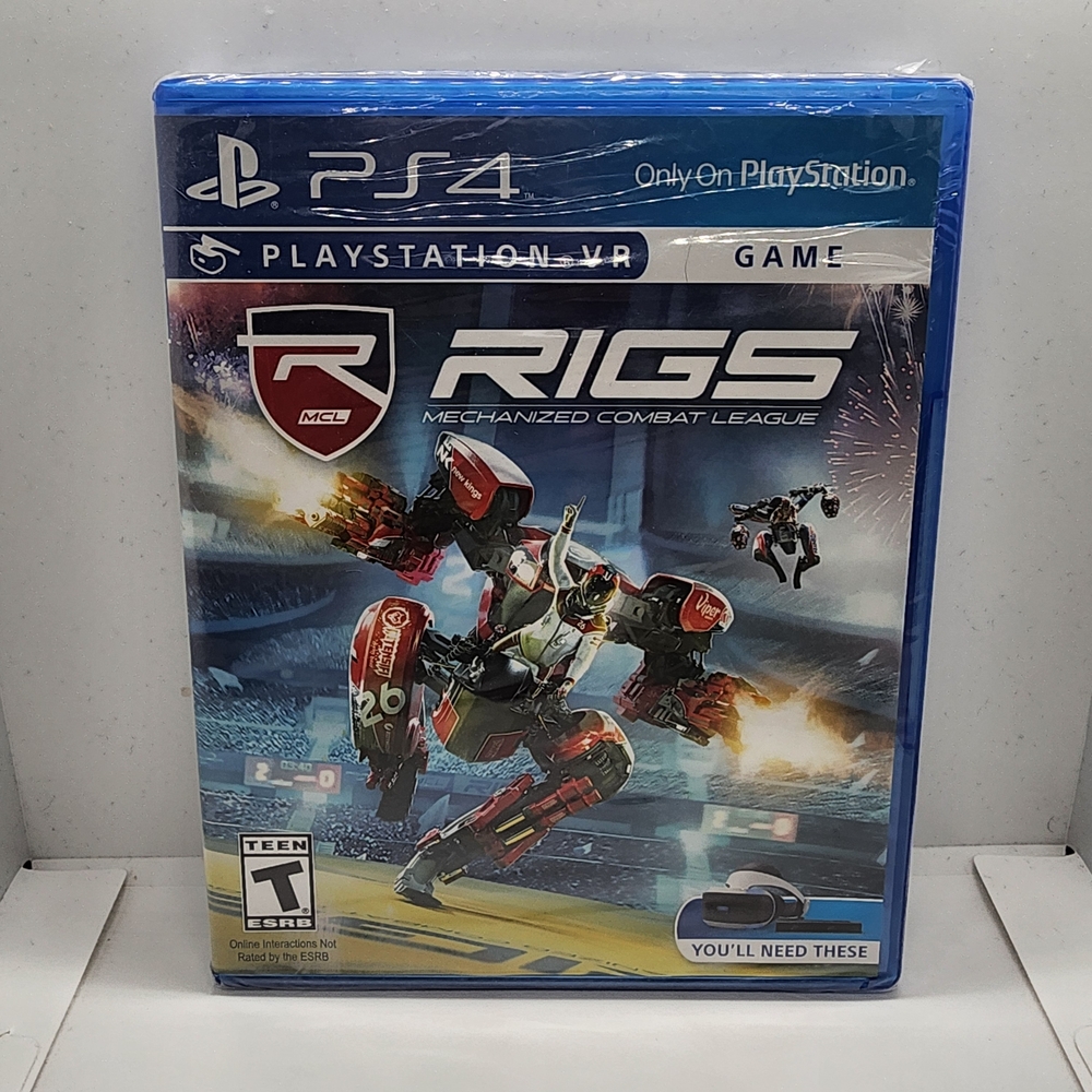 Rigs Mechanized Combat League (Sony PlayStation 4, 2016) Sealed